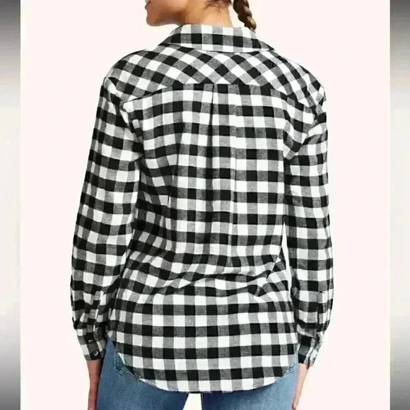 NWT PELOTON FLANNEL SHIRT Sz M - Picture 2 of 6